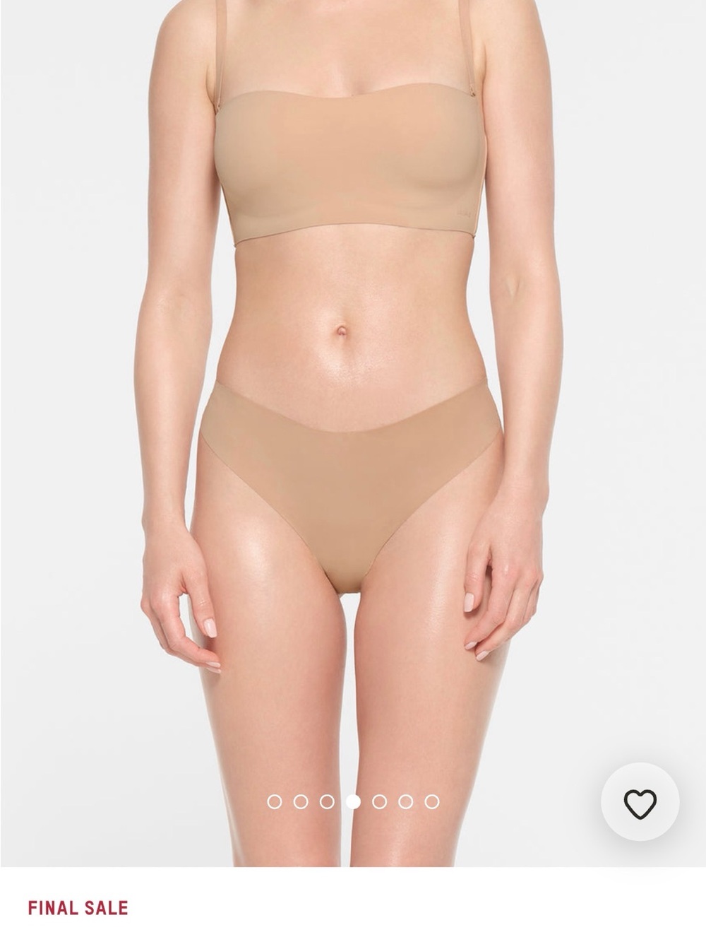Skims NAKED
BANDEAU BRA clay